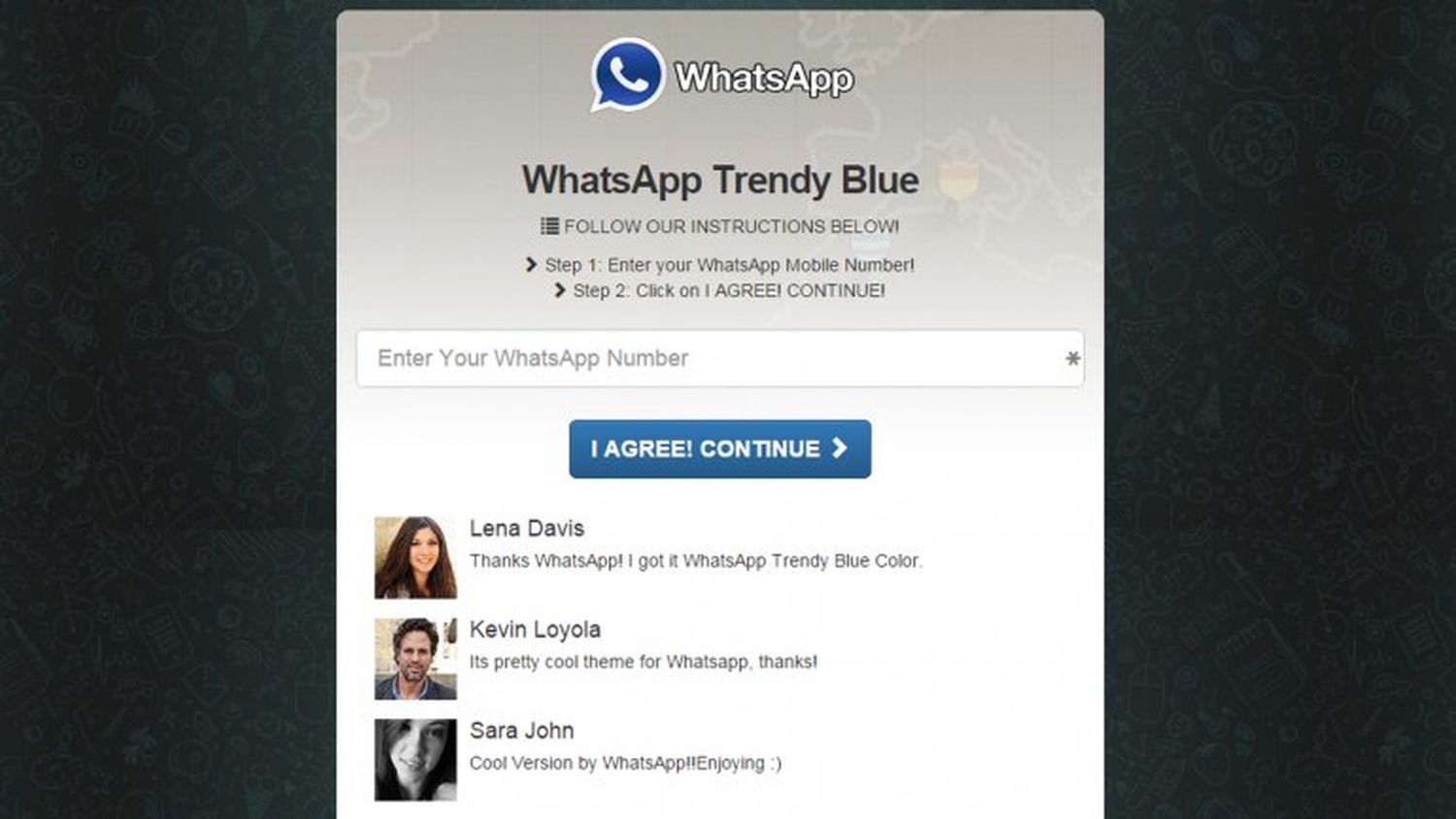 El WhatsApp azul y una nueva trampa que se puede prevenir 