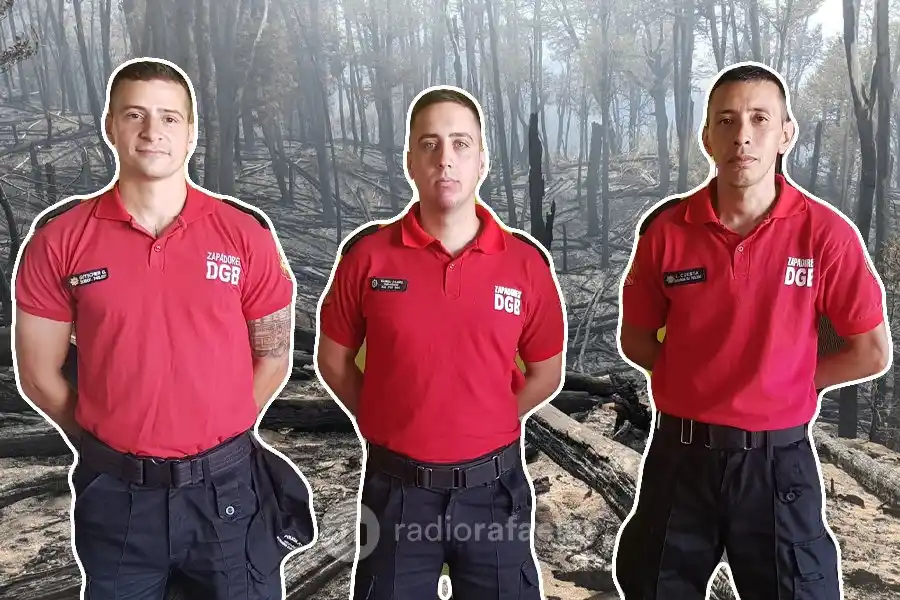 Bomberos de Rafaela colaboraron en los incendios de Esquel y ya están de vuelta: “Fue un orgullo”