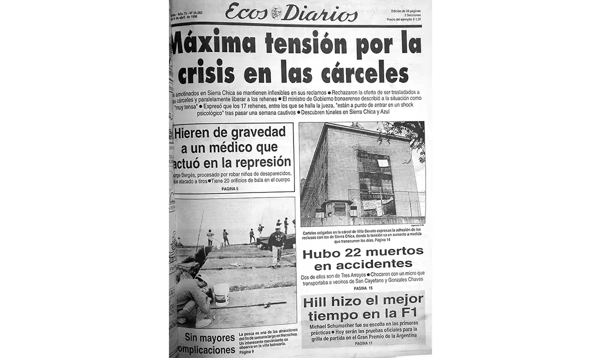 Sábado 6 de abril de 1996