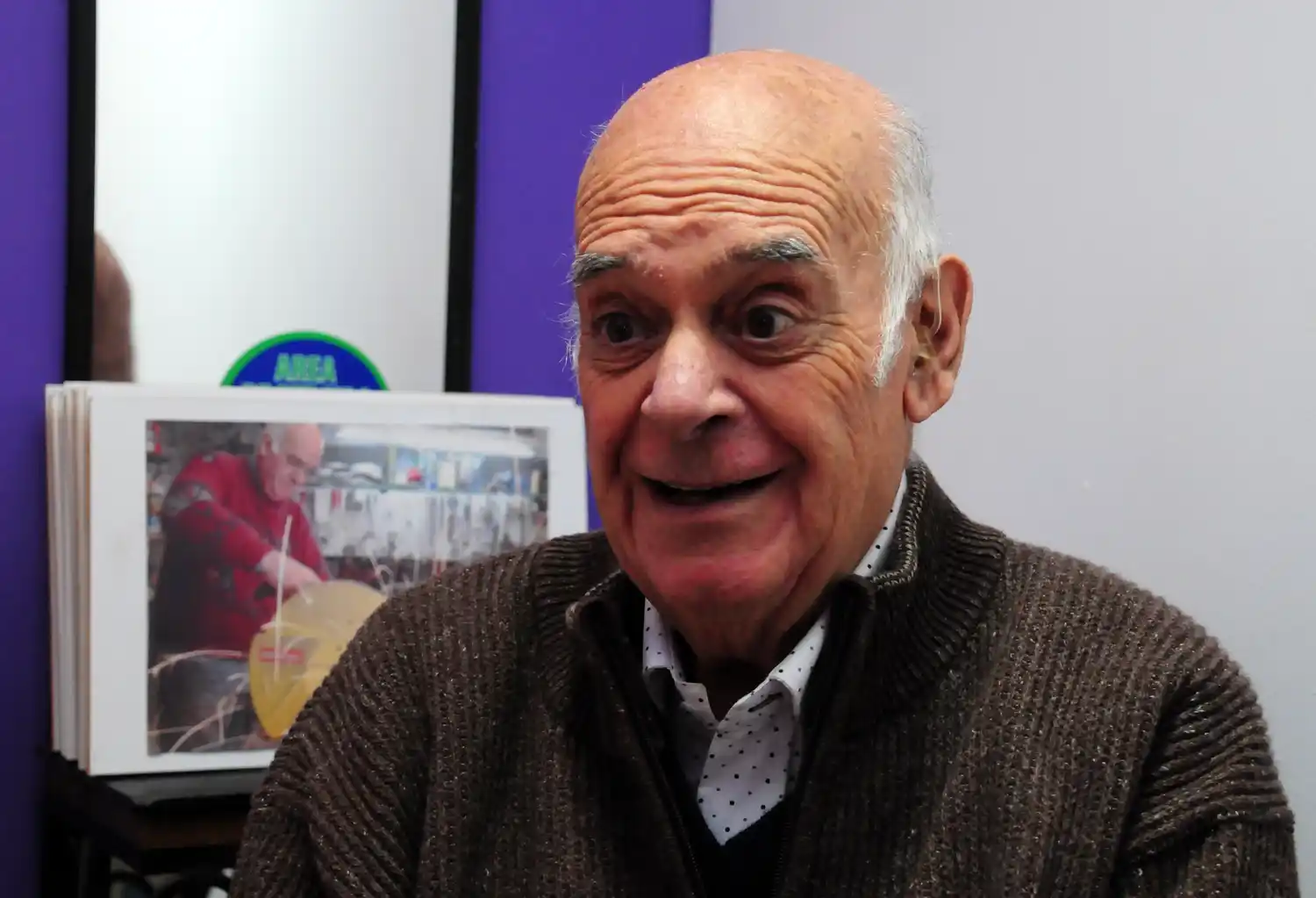 Aldo Pedro Manzur trabajó 60 años en la cuchillería artesanal y en la industria metalúrgica.