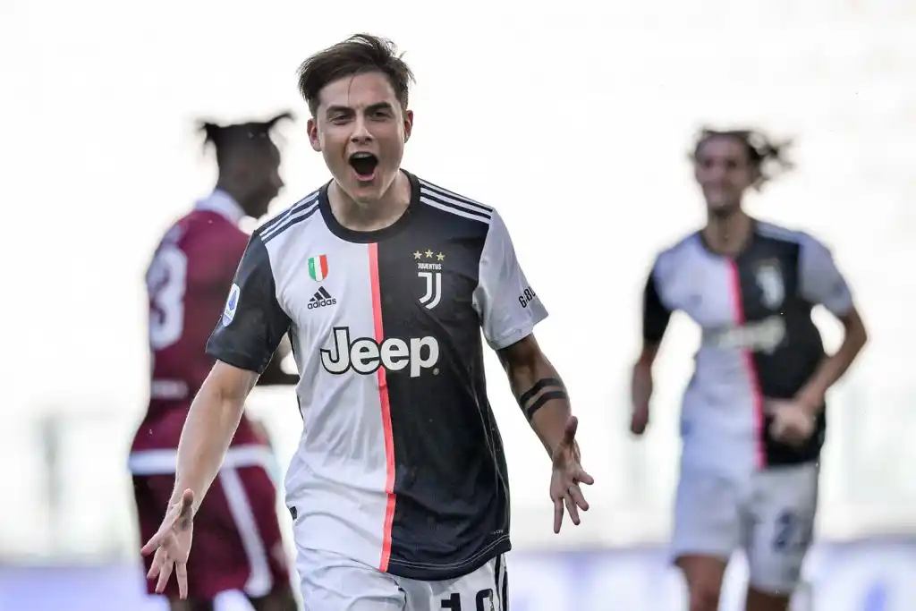 Dybala dejó su sello en la goleada de Juventus