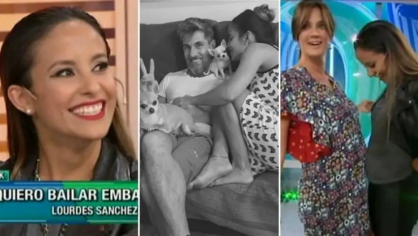 "Estoy de diez semanas, ya lo quería contar"