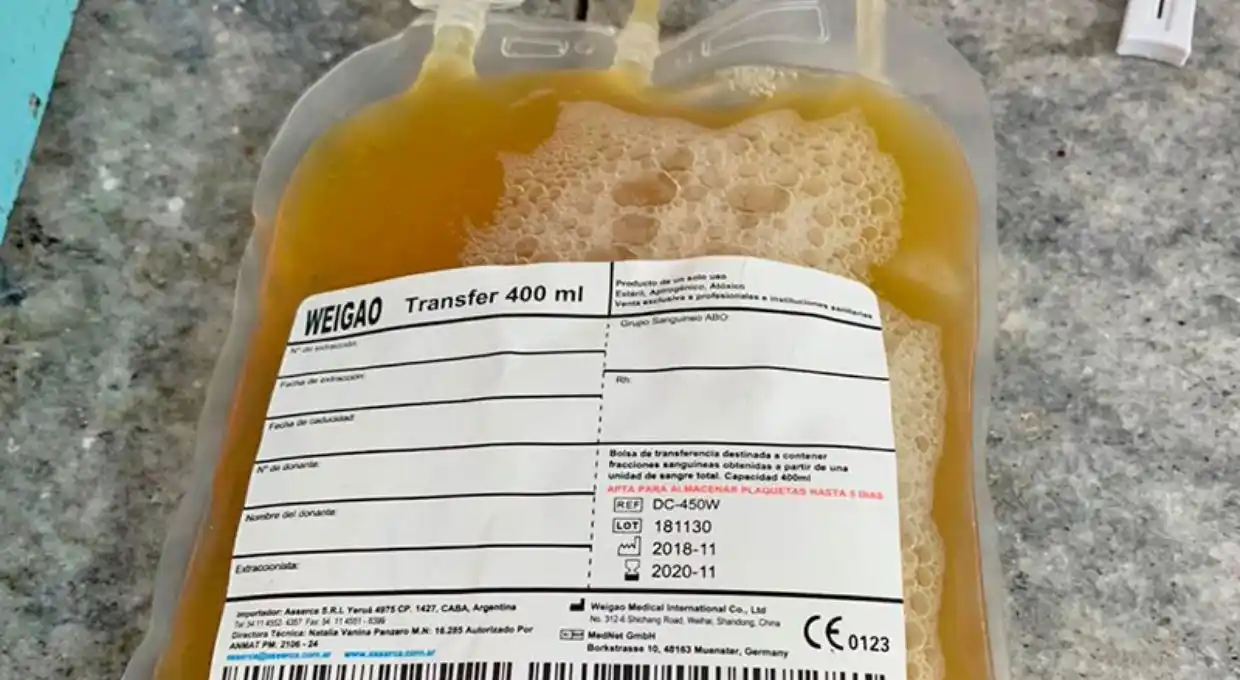 Ya se trataron con plasma 68 pacientes en toda la provincia