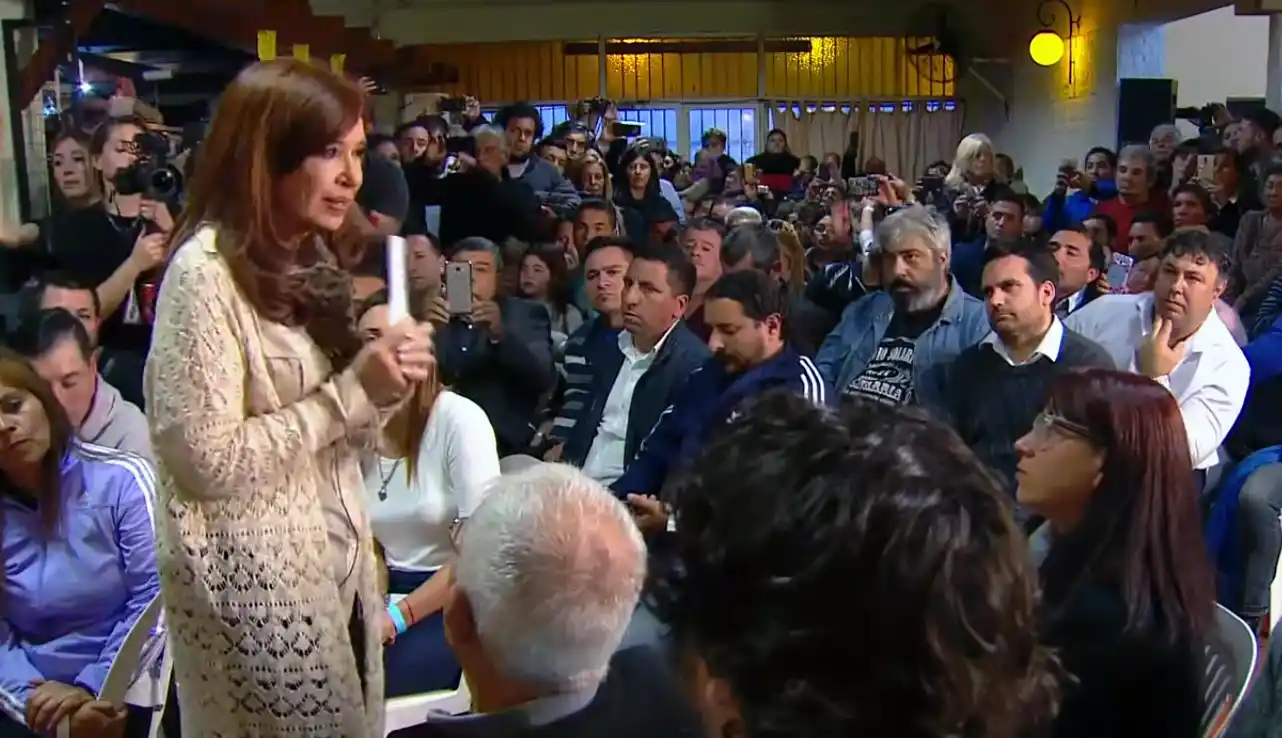 Cristina: "Las cosas deben cambiar, hay que poner un límite a esto"