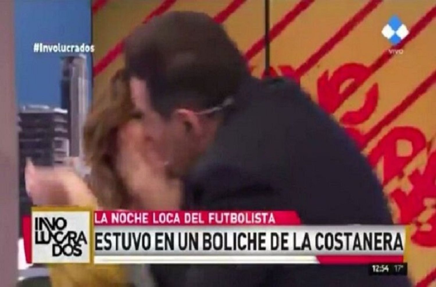 Iudica besó por la fuerza a una panelista y estallaron las redes sociales