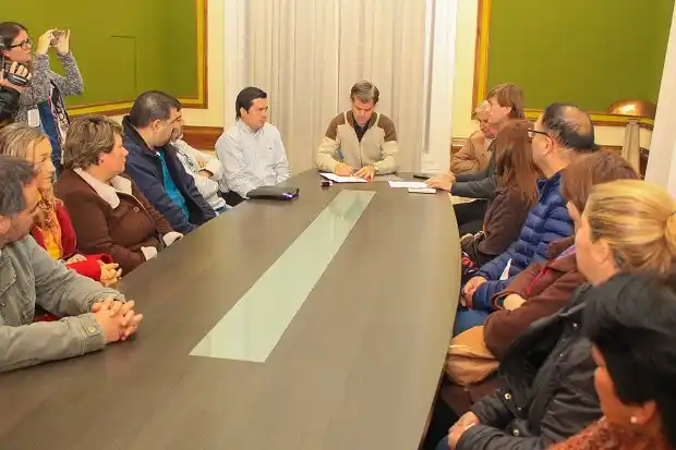Martín Piaggio firmó el contrato que otorga el préstamo al ex Agos