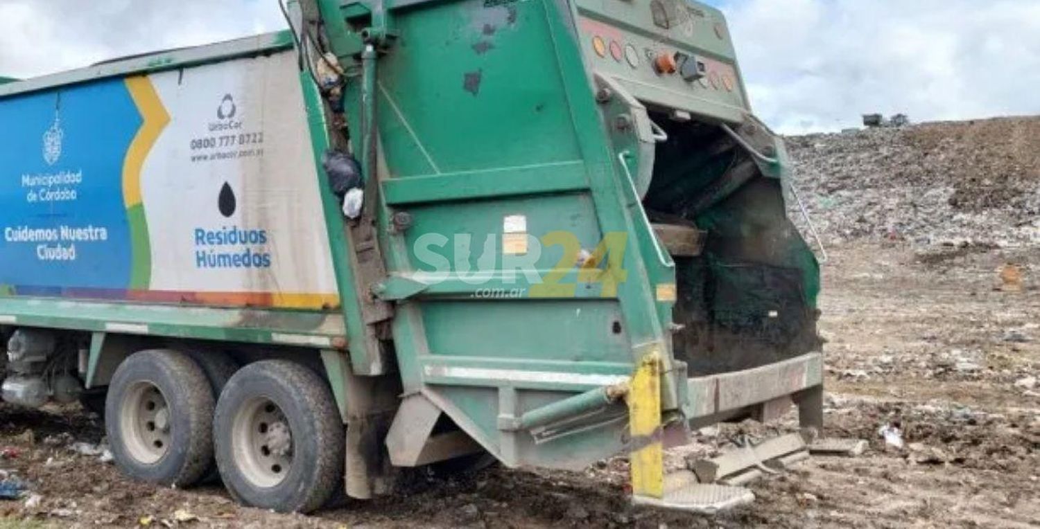 Hallan el cadáver de un bebé en un camión de basura