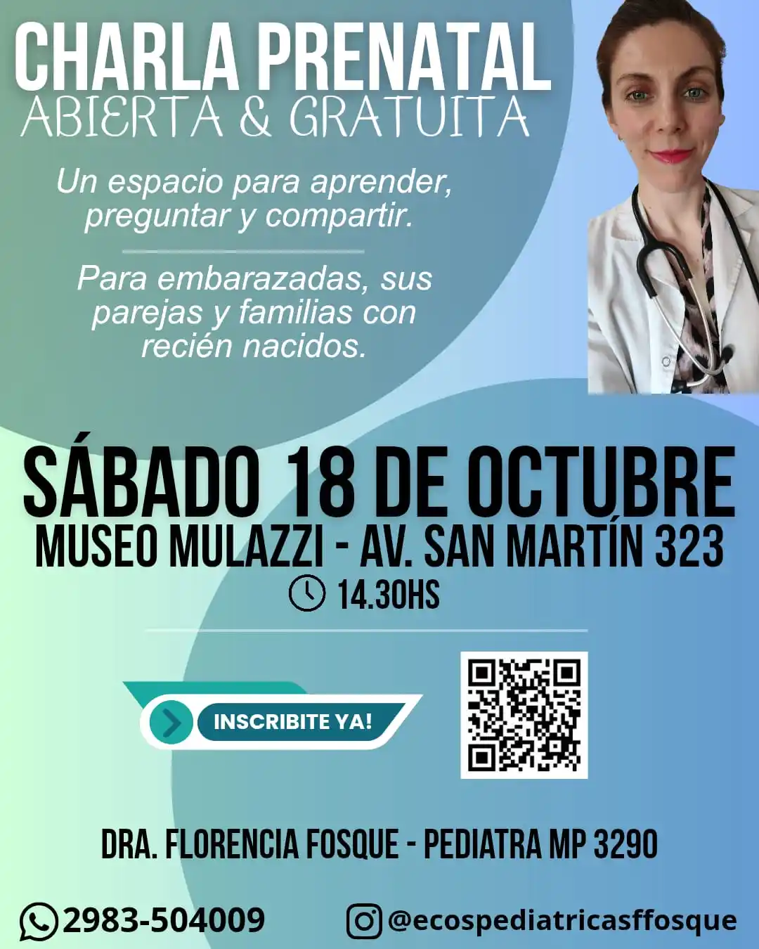 Flyer Charla Prenatal