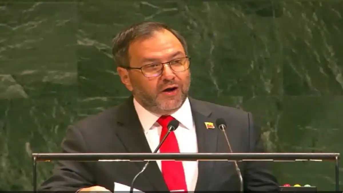 «LAS SANCIONES amenazan la vida y el bienestar de los pueblos»: Yván Gil en la ONU asegura que «Venezuela no se va a doblegar»