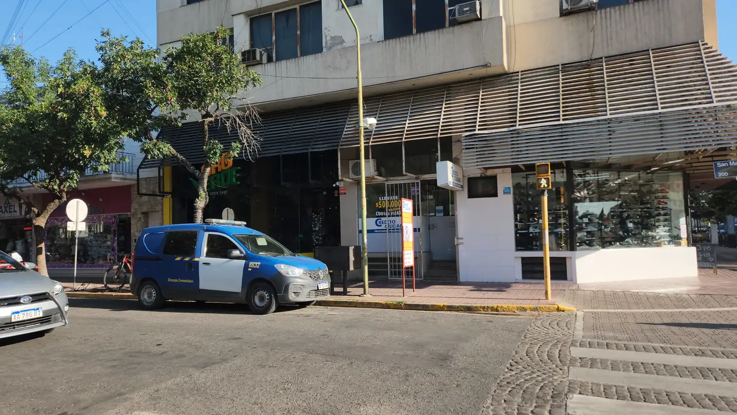 policia pdi patrullero credito ciudad san martín 110 asalto robo rafaela policiales policia de investigaciones - 2