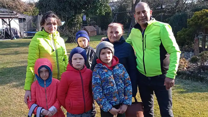 Una historia de solidaridad: Un entrerriano aloja en su casa a familia ucraniana