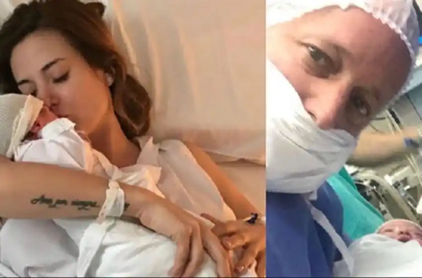 Jésica Cirio y Martín Insaurralde se convirtieron en papás