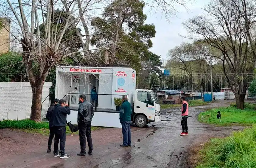 Testeos en los barrios: "Es un trabajo de hormiga"