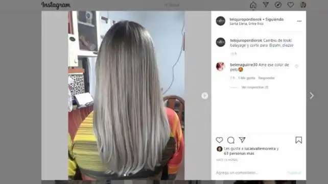 La esposa de un Intendente entrerriano violó la cuarentena para cortarse el pelo