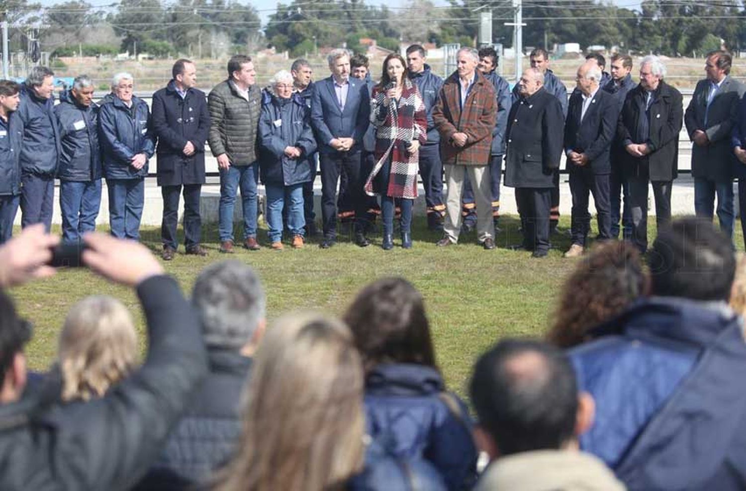 Frigerio y Vidal inauguraron la nueva Planta de Efluentes Clocales