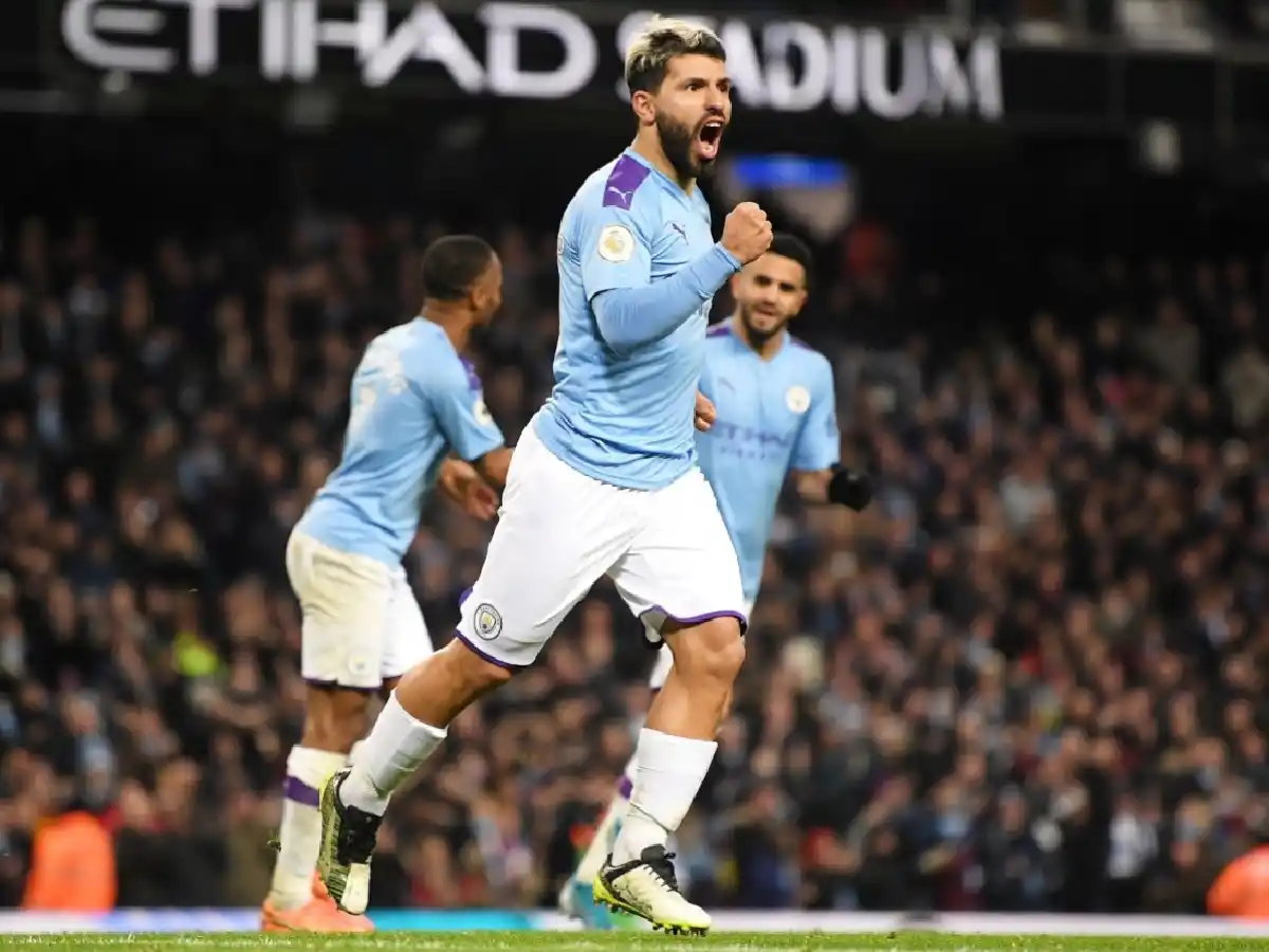 Agüero cerró el 2019 con un golazo para el triunfo del City