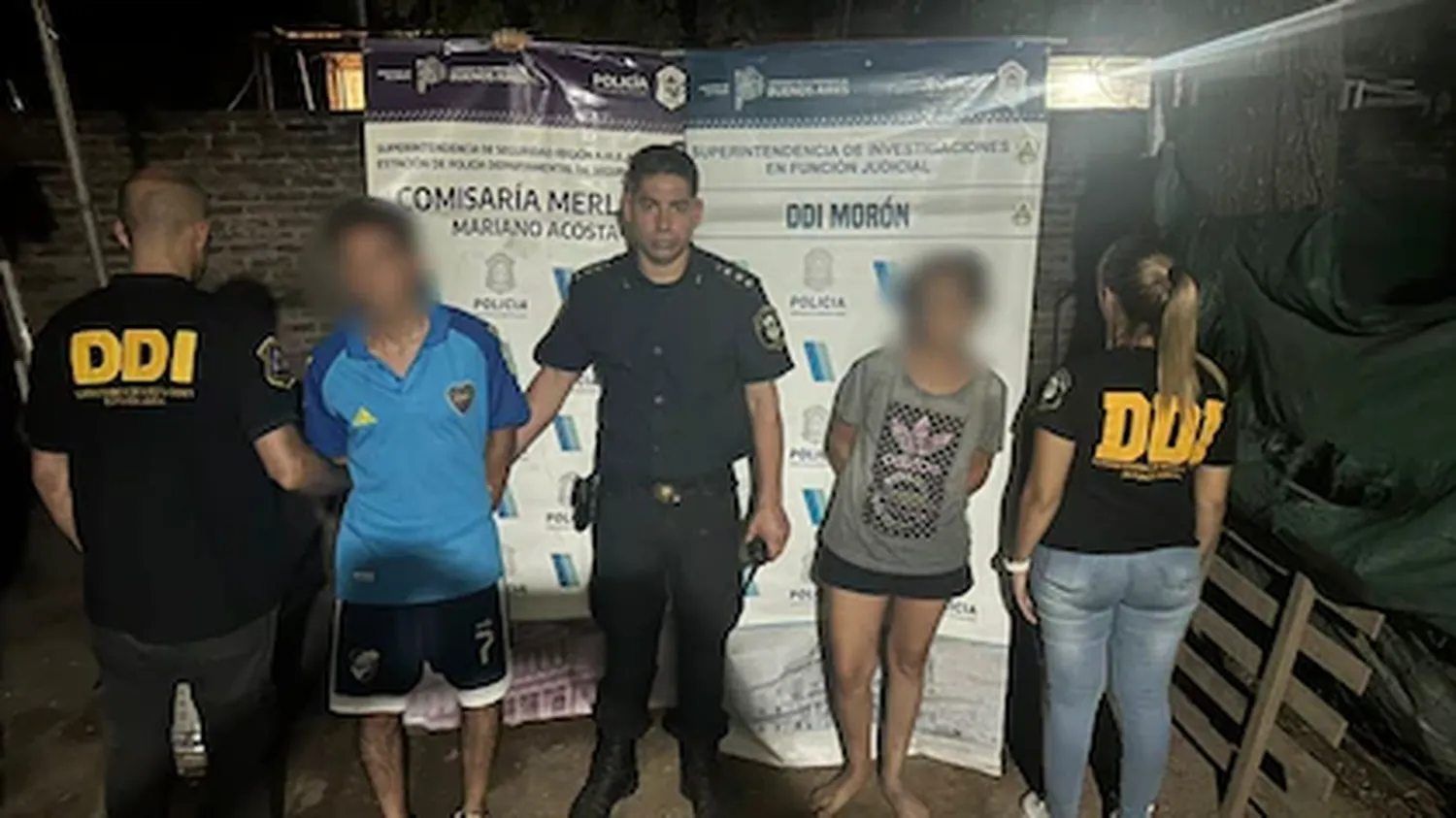 Detuvieron a un padrastro y una madre por abusar durante 8 años de su hija