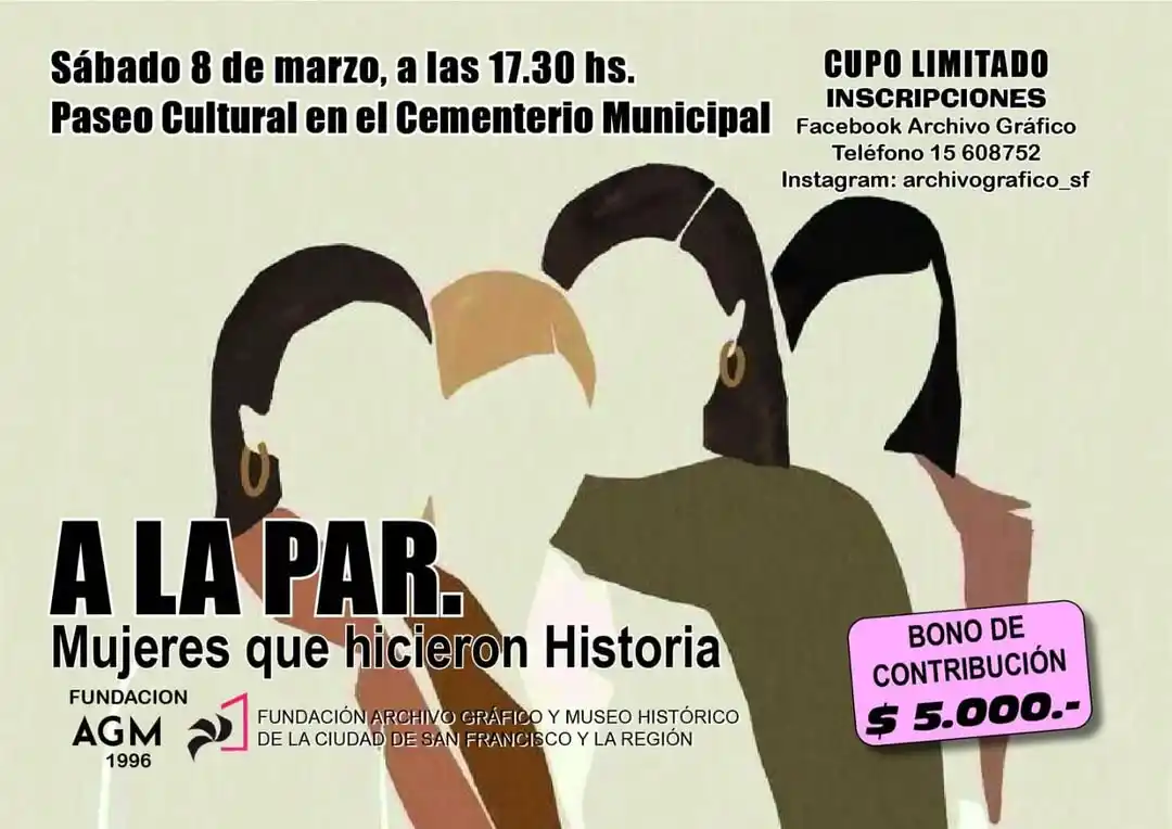 Paseo cultural A LA PAR Mujeres que hicieron historia
