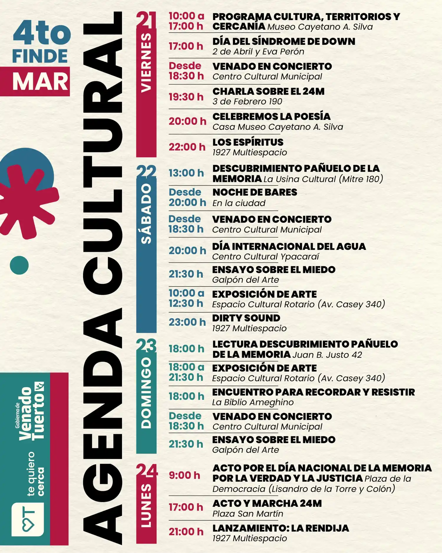 agenda cultural