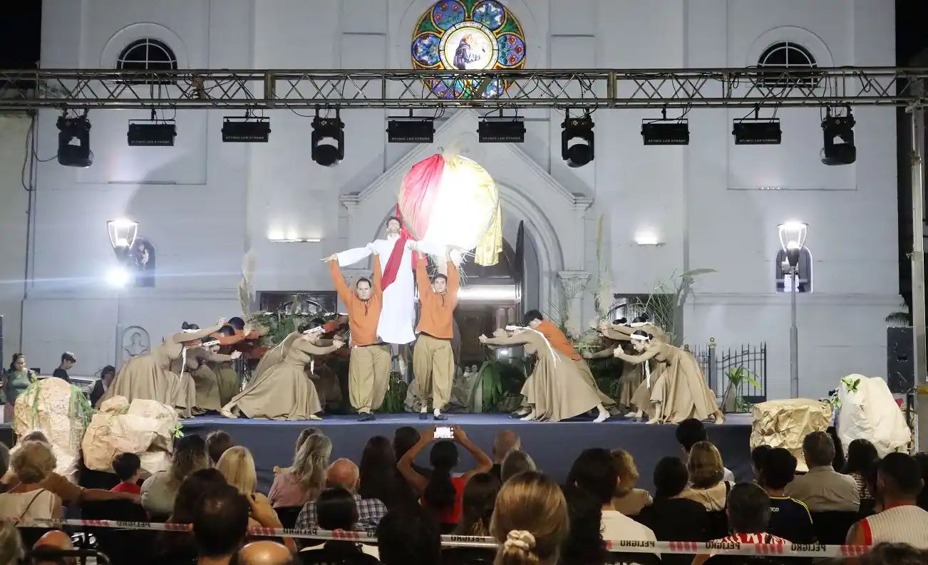 Multitudinaria “Misa Criolla” en Concordia durante el fin de semana de Semana Santa