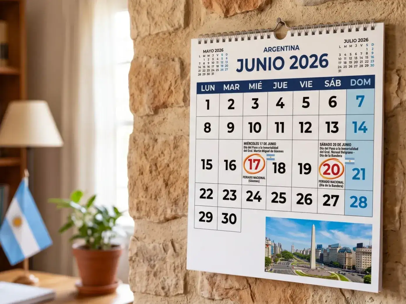 Feriado nacional: qué se conmemora y cómo se paga si se trabaja este lunes 15 de junio