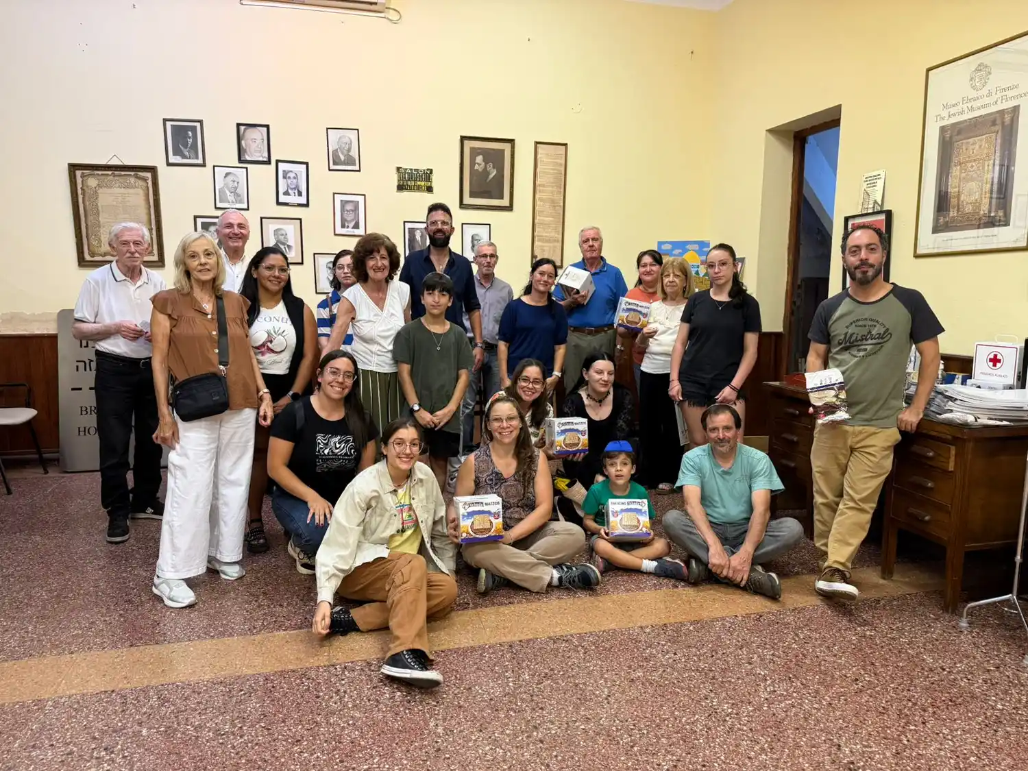 Gualeguay presente en una acción federal: comunidades judías recibieron insumos para Pésaj