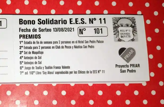 Bono solidario E.E.S Nº11