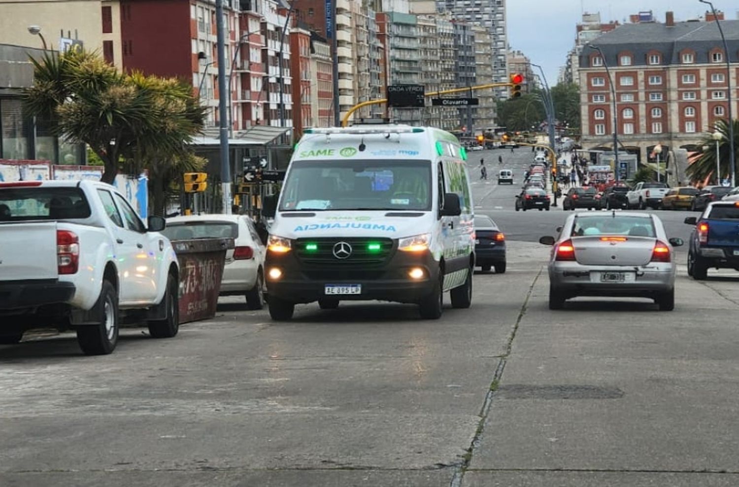 Alarma en una obra de la costa: obrero se cayó y quedó atrapado