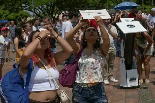 Eclipse maravilla con su «anillo de fuego» a espectadores en América (+Video)
