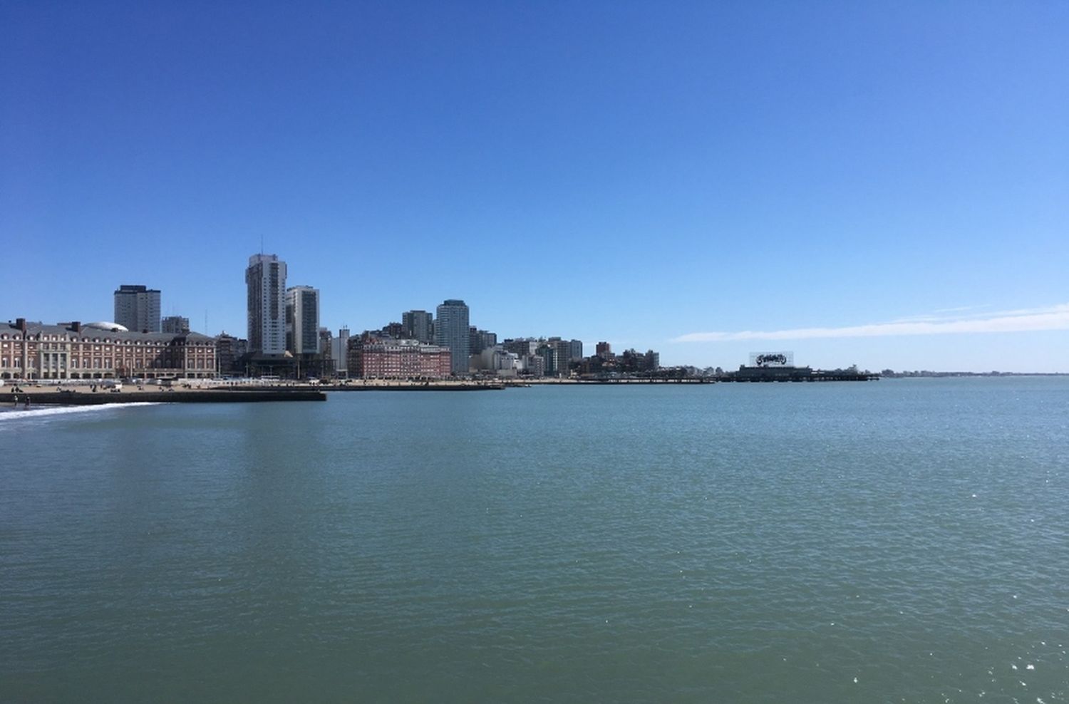 En mayo la temperatura del mar en Mar del Plata superó el promedio mensual de años anteriores