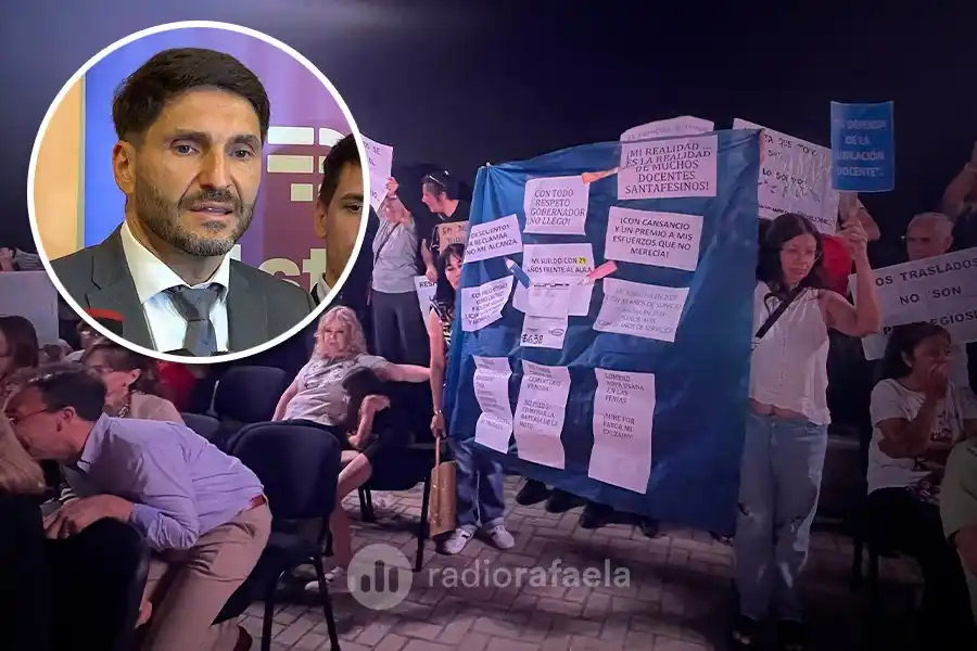 Pullaro respondió a los docentes en Rafaela: “Los niños, niñas y adolescentes no podían ser rehenes del reclamo”