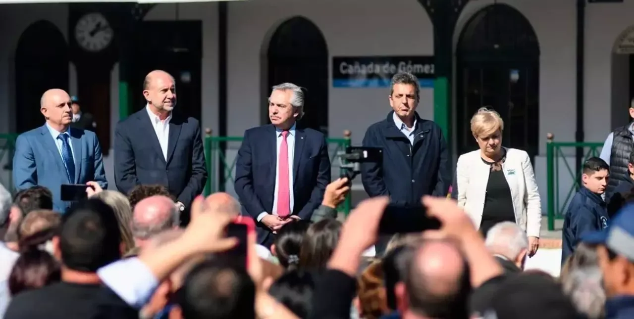 Alberto Fernández: “La mayor inversión ferroviaria la tenemos en la provincia de Santa Fe”