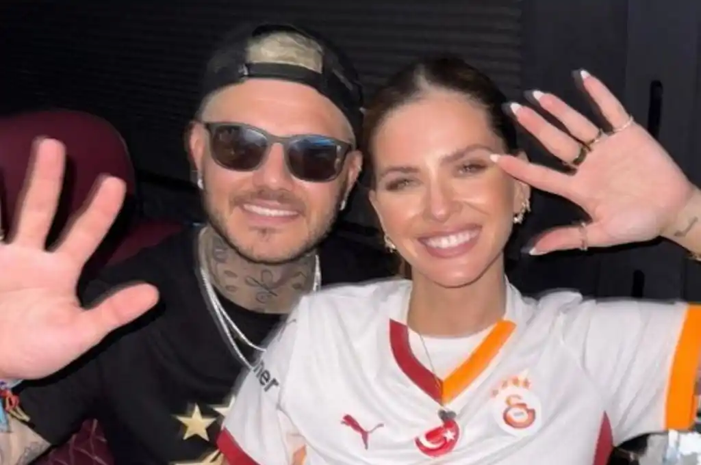 Mauro Icardi con la China Suárez