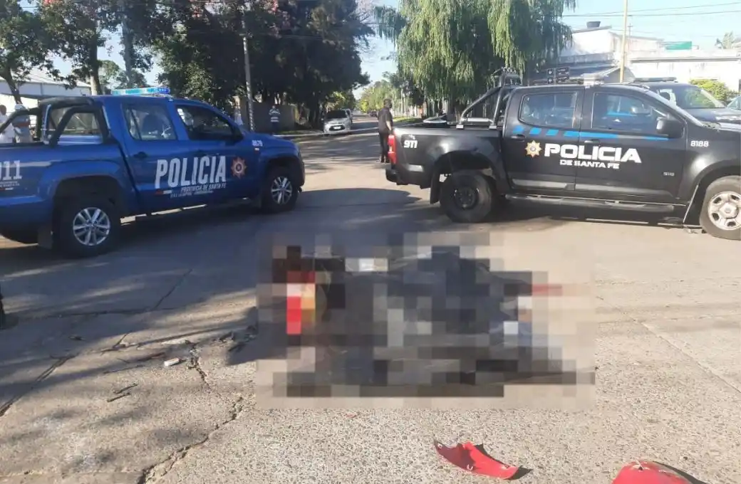 Falleció un motociclista al impactar con un camión