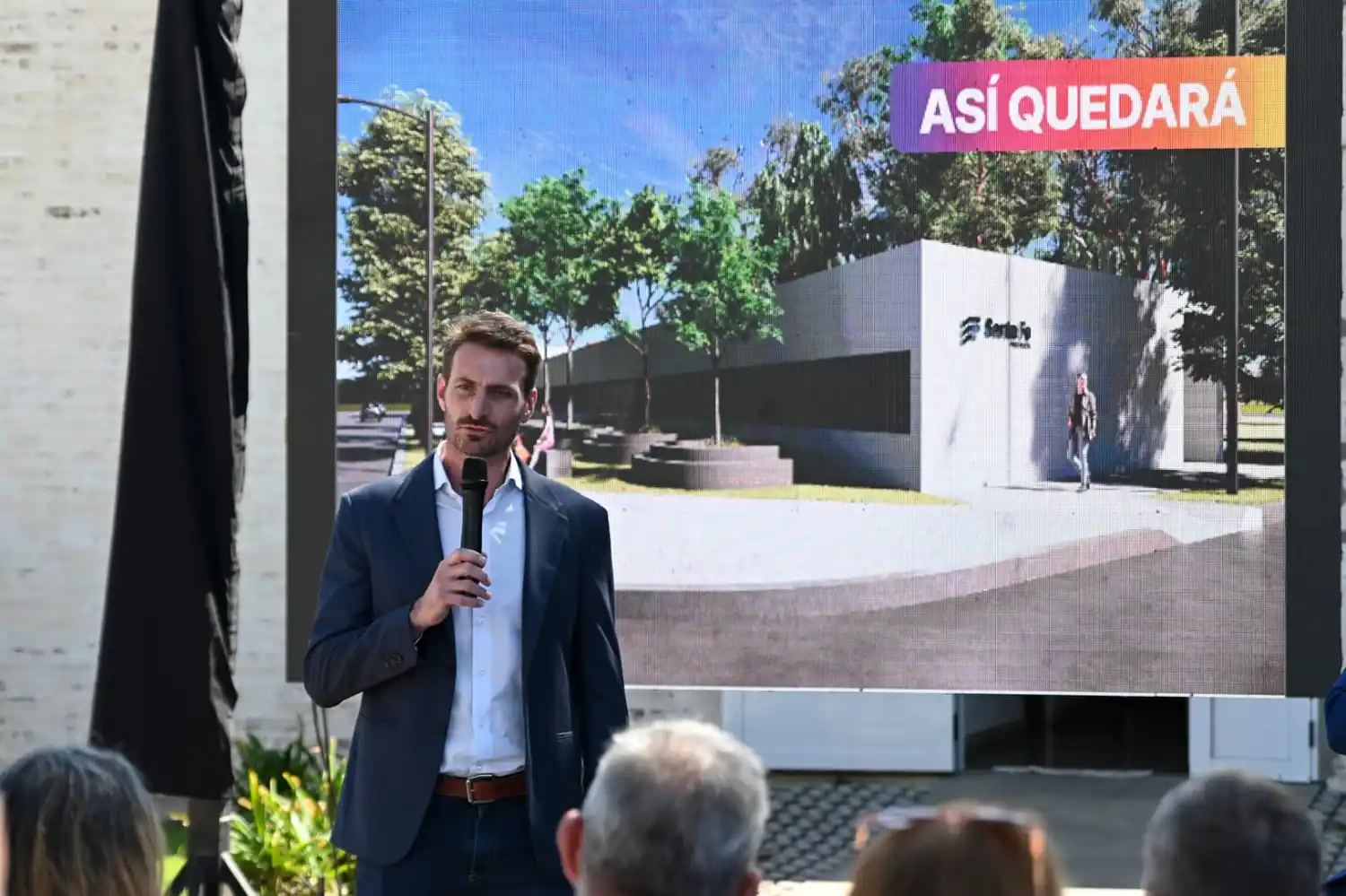 Provincia presentó el proyecto para ampliar el SAMCo de la ciudad de San Vicente