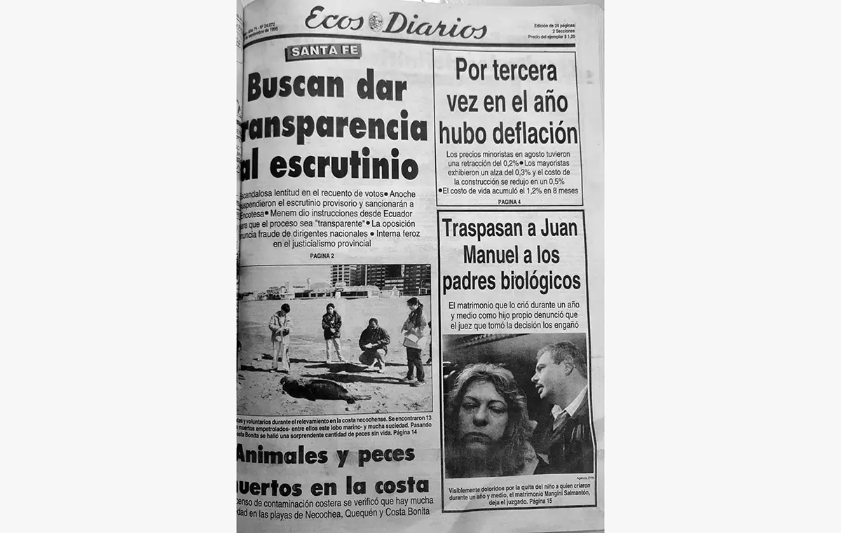Martes 5 de septiembre de 1995