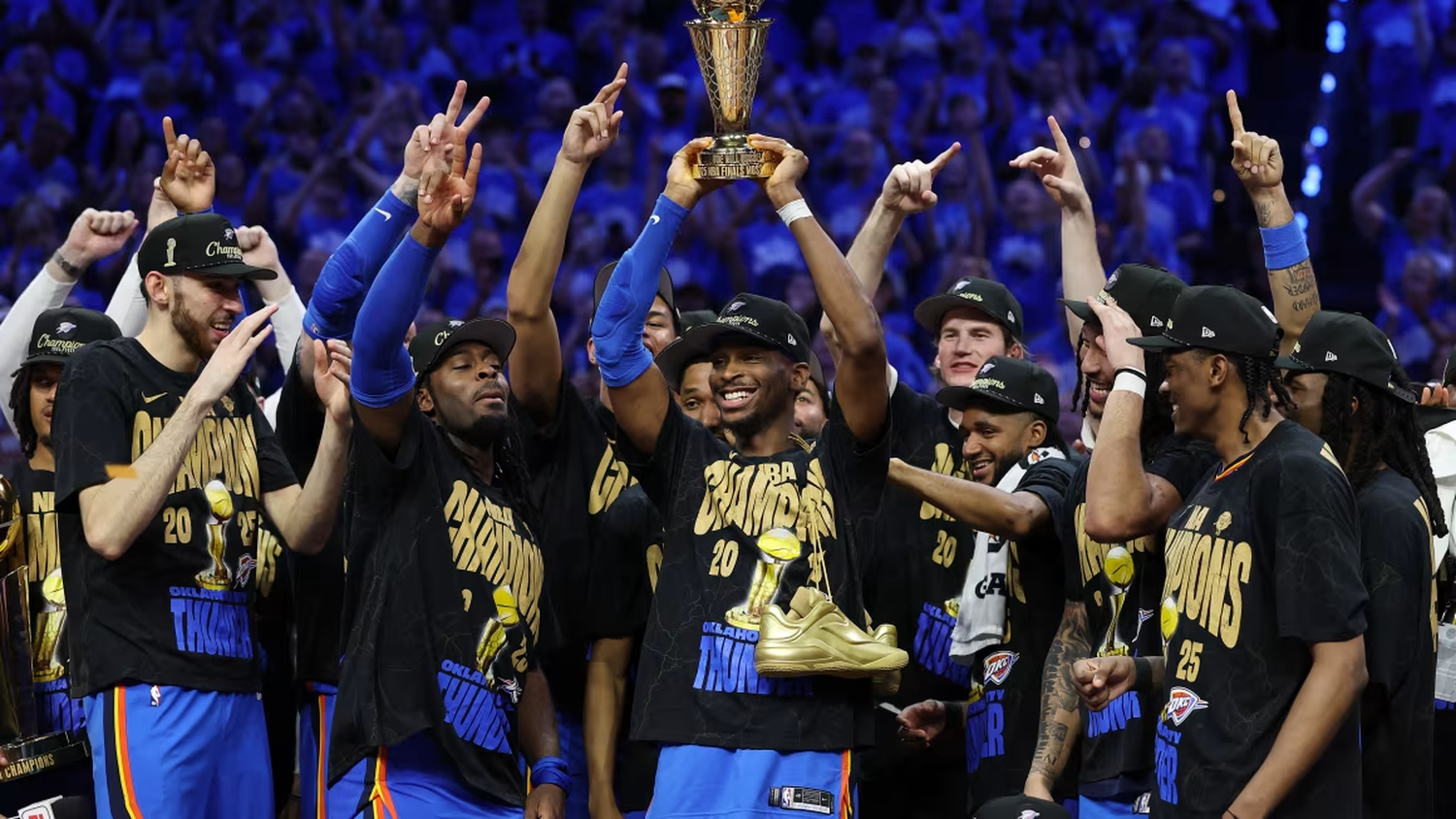 Oklahoma City Thunder campeón de la NBA