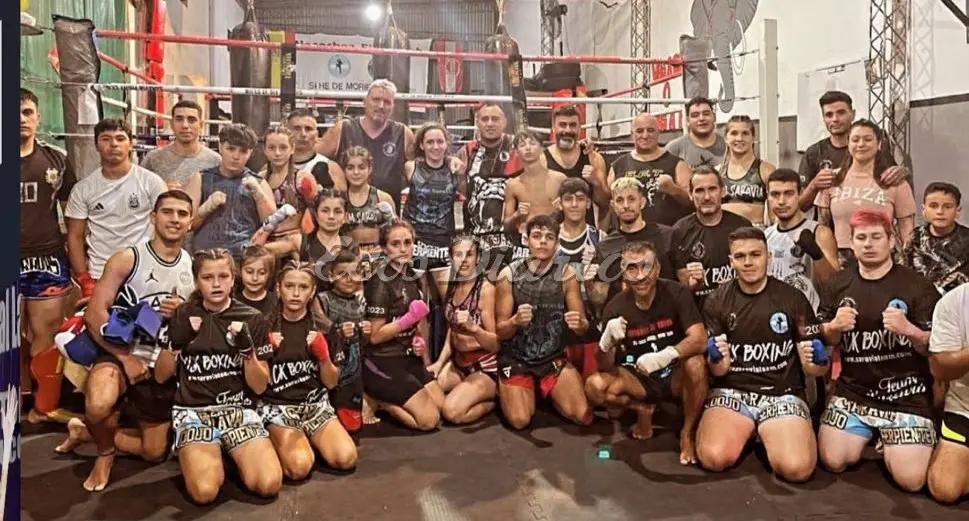 Los participantes del seminario, junto a Florencia Greco, Cristian Bosch y Maximiliano Saravia