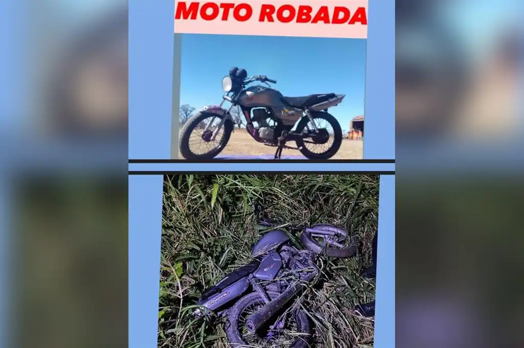 Recuperaron una moto robada y confirmaron que el autor del hecho es un menor de 14 años