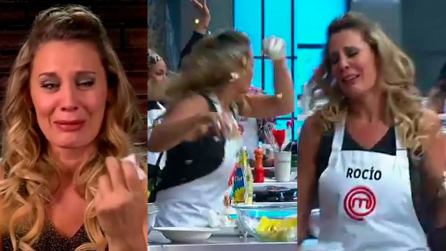  Rocío Marengo y el fuerte golpe en  Masterchef