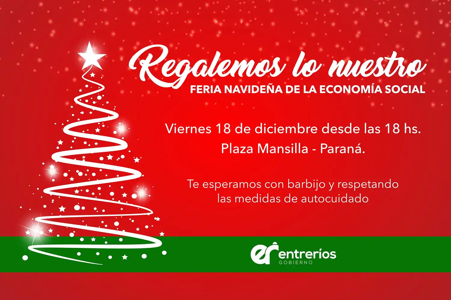 Provincia realizará la Feria Navideña de la Economía Social 