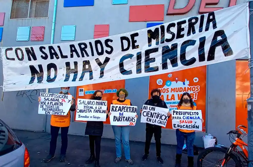 Trabajadores del CONICET avanzan a un paro de tres días en Mar del Plata