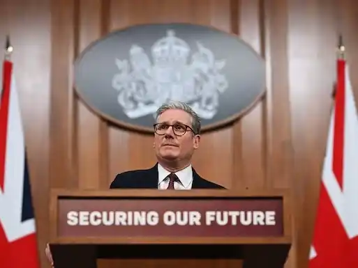 Keir Starmer, primer ministro del Reino Unido (Leon Neal/Pool via REUTERS)