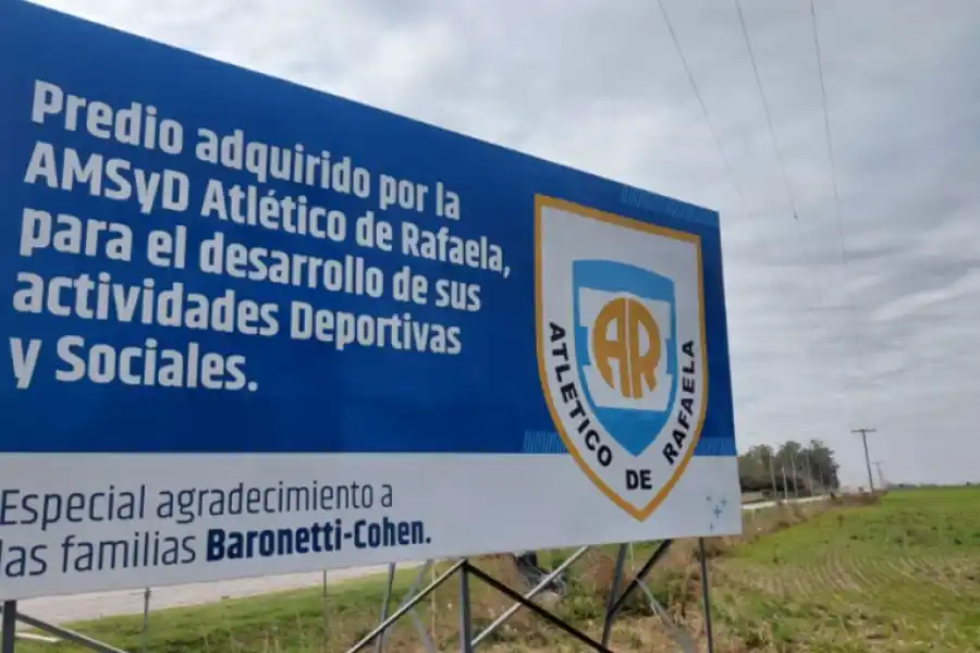 Informe de Gestión sobre el desarrollo urbanístico de Loteo y Área deportiva para nuevo estadio