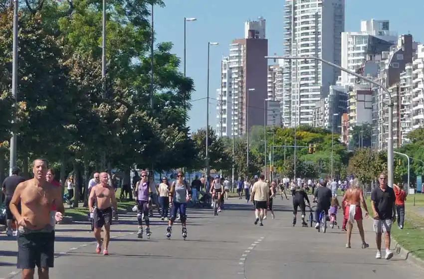Con distintas actividades, volvió a funcionar Calle Recreativa en Rosario