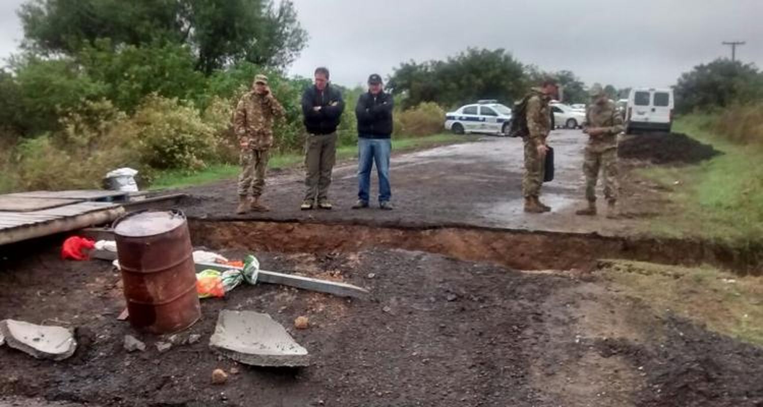 Vuelta de Obligado: Ejercito evalúa si pueden colocar puente Bailey