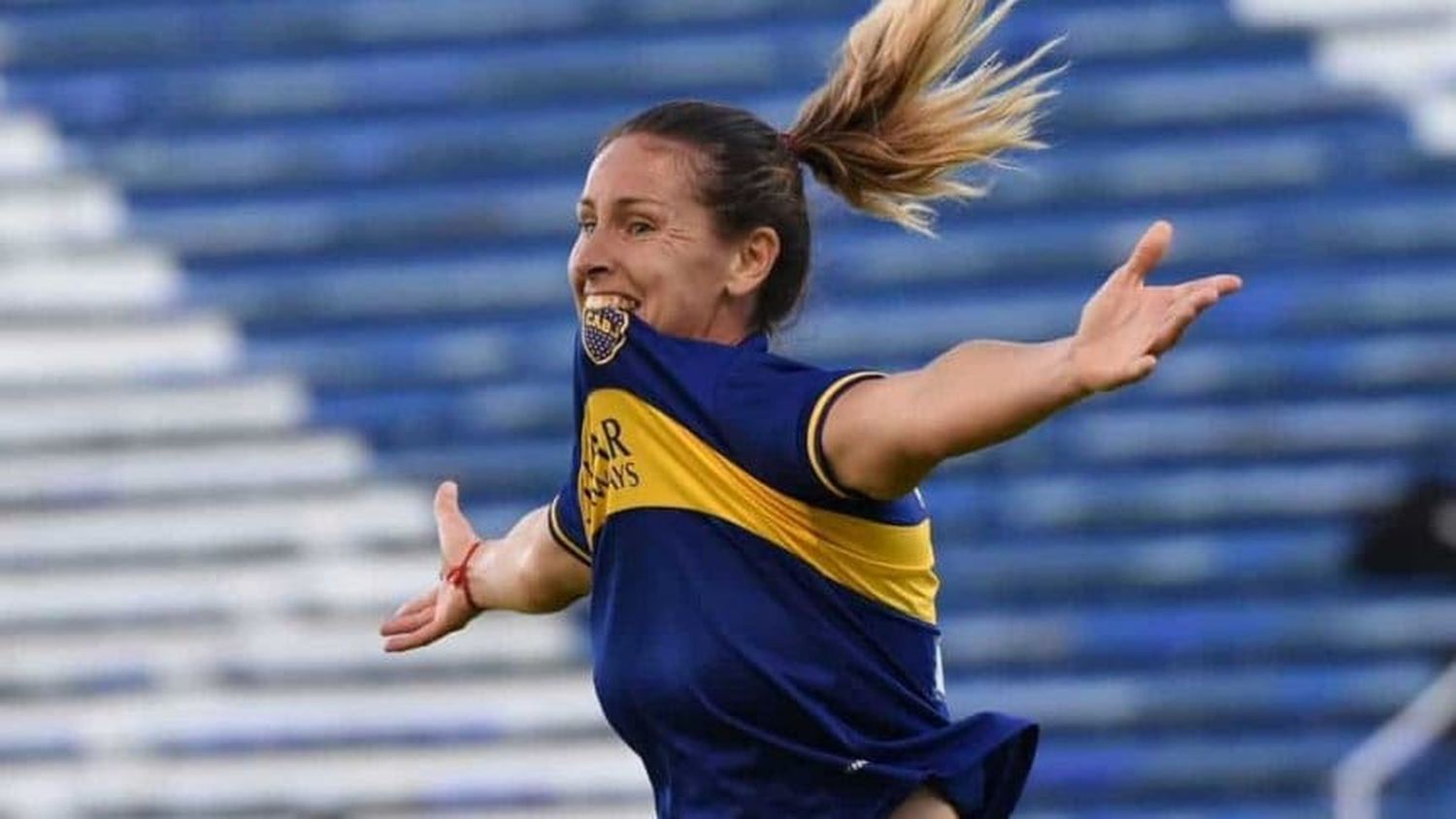 Clarisa Huber y toda su magia con el balón