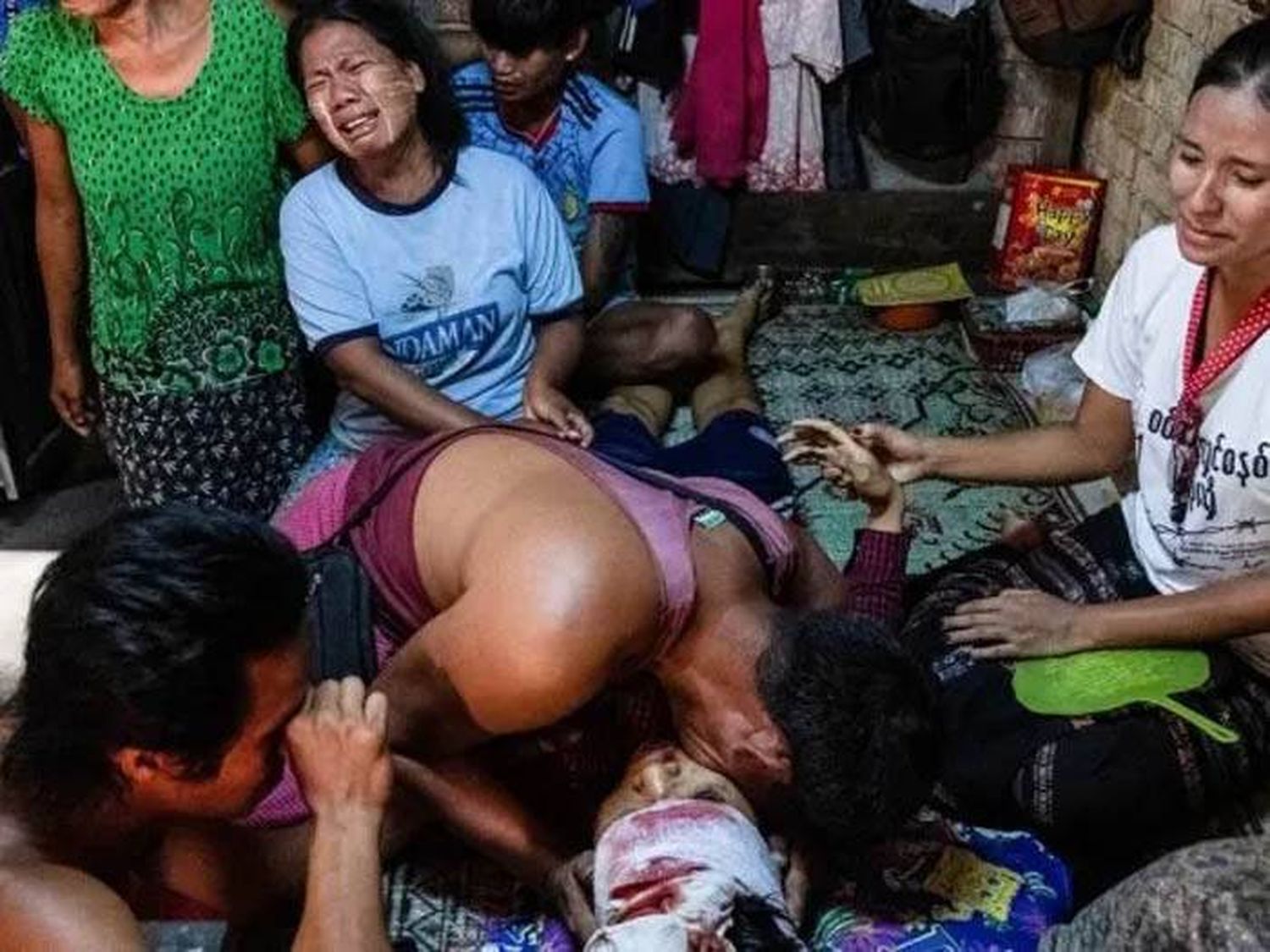 Fuerte condena internacional a la brutal represión en Myanmar