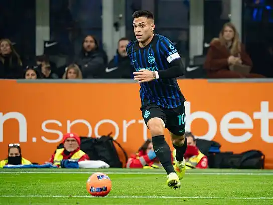 Lautaro anotó en la goleada ante Como