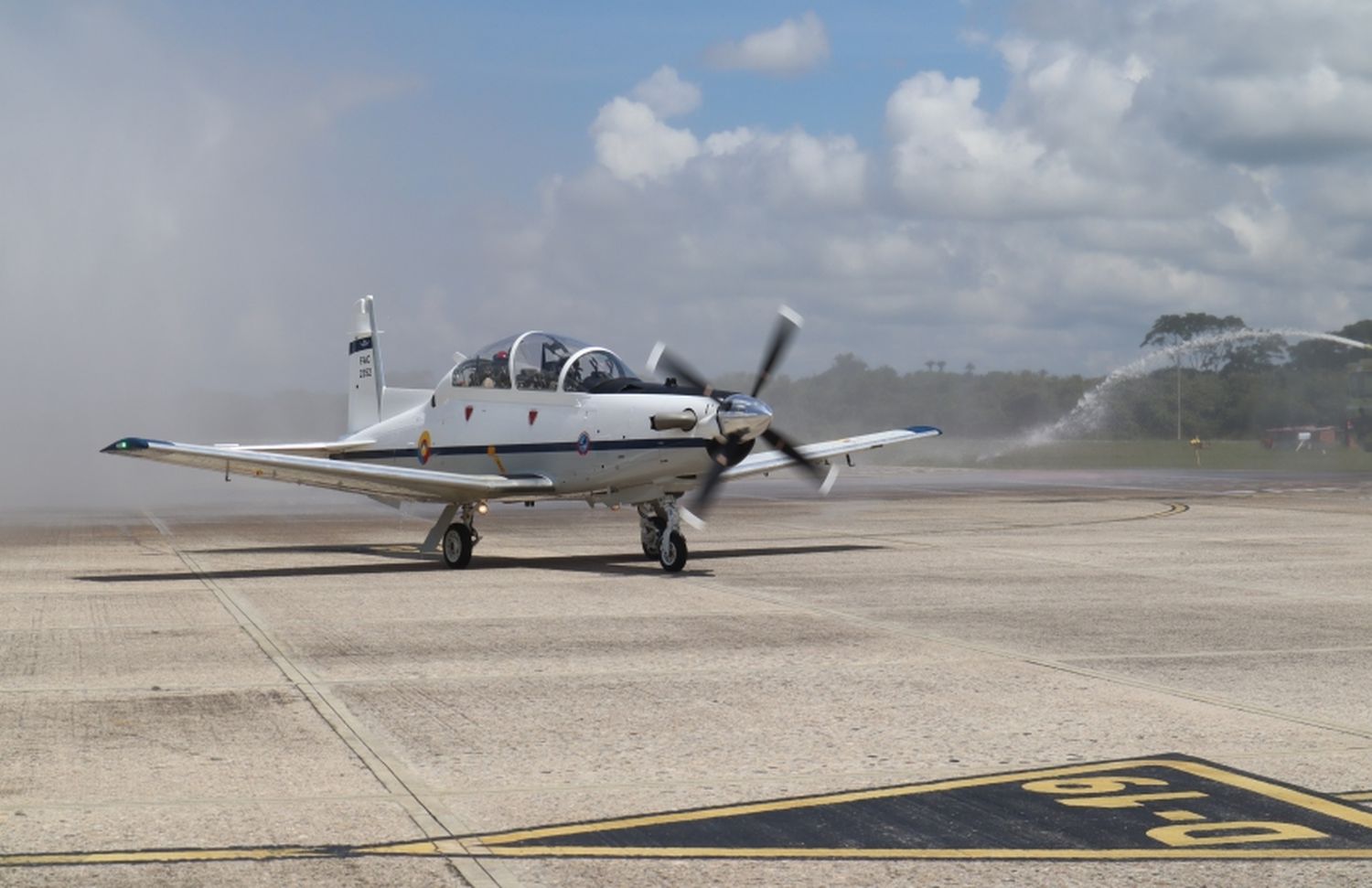 Colombia recibe nuevo Texan T-6